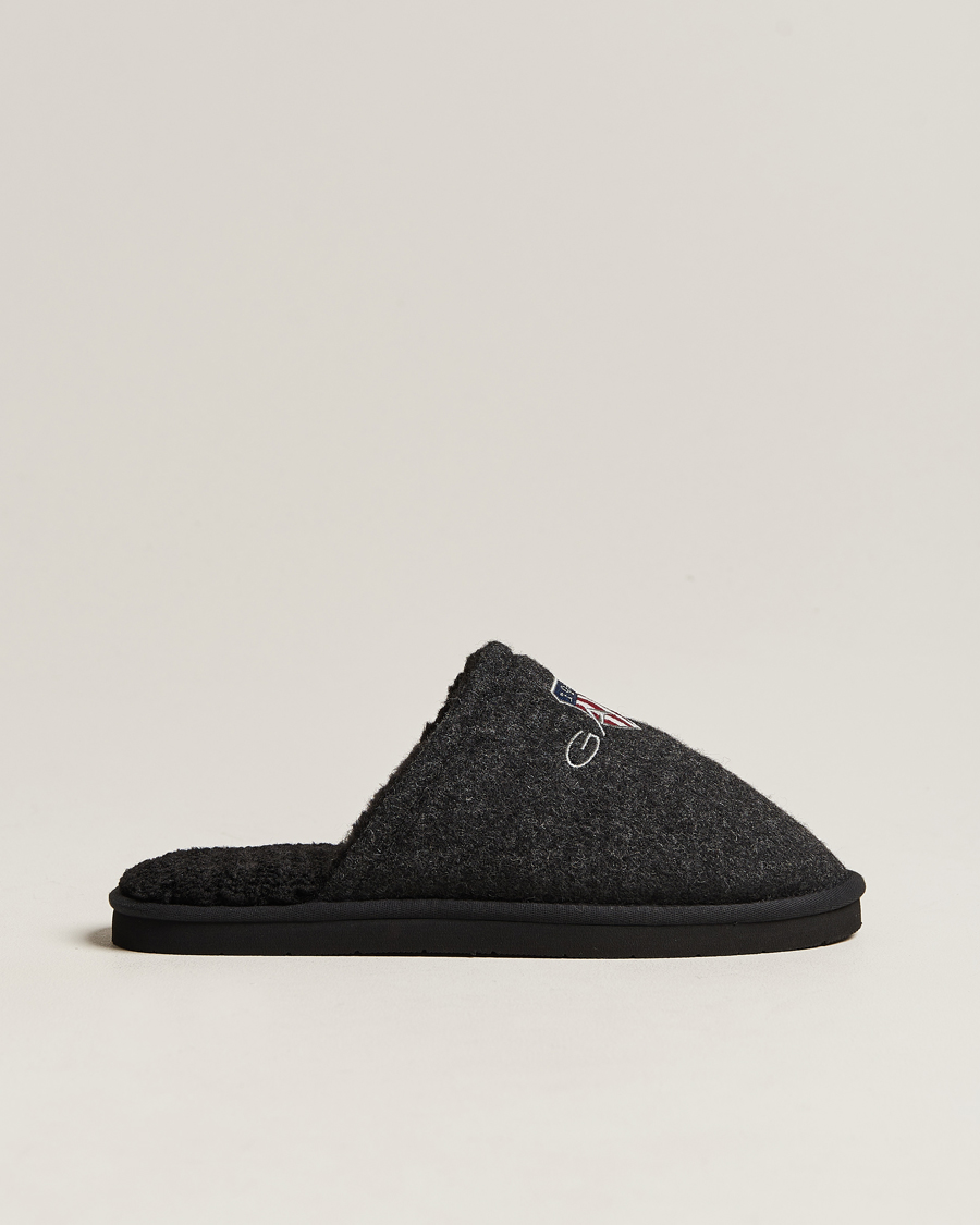 Mies | GANT Tamaware Terry Slippers Black | Gant | Tamaware Terry Slippers Black