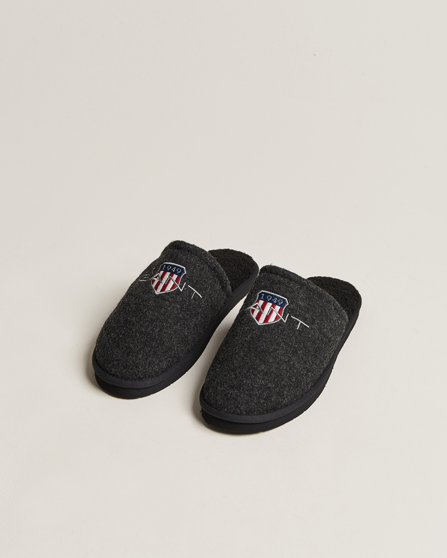 Mies | GANT Tamaware Terry Slippers Black | Gant | Tamaware Terry Slippers Black