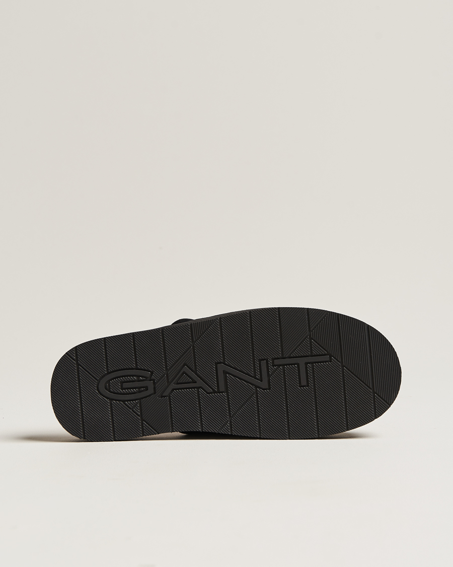 Mies | GANT Tamaware Suede Slippers Black | GANT | Tamaware Suede Slippers Black
