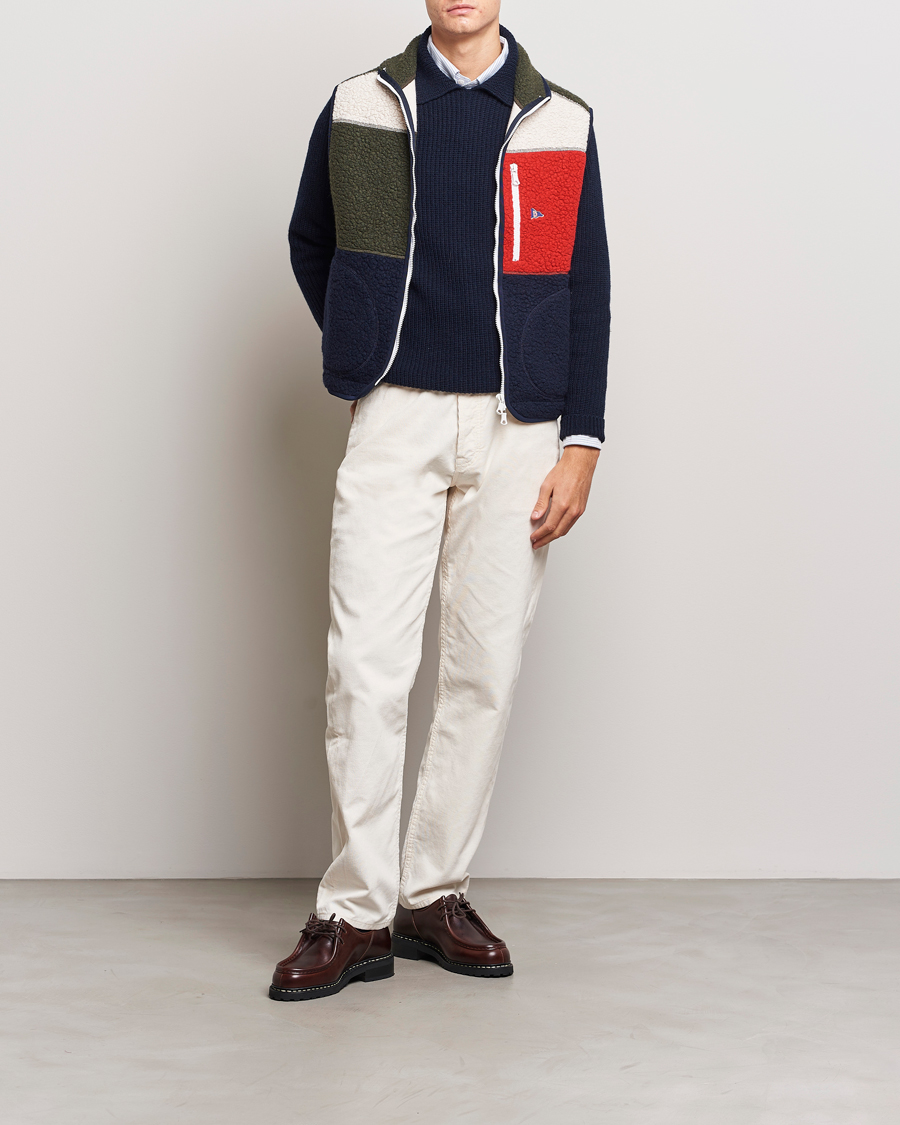 Mies | Housut | Drake's | 5-Pocket Selvedge Needlecord Jeans Neutral