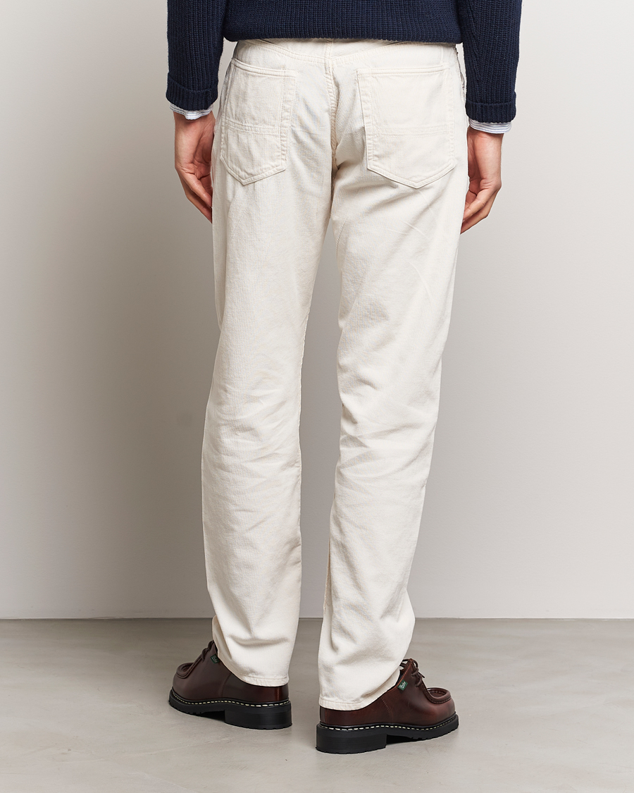 Mies | Housut | Drake's | 5-Pocket Selvedge Needlecord Jeans Neutral