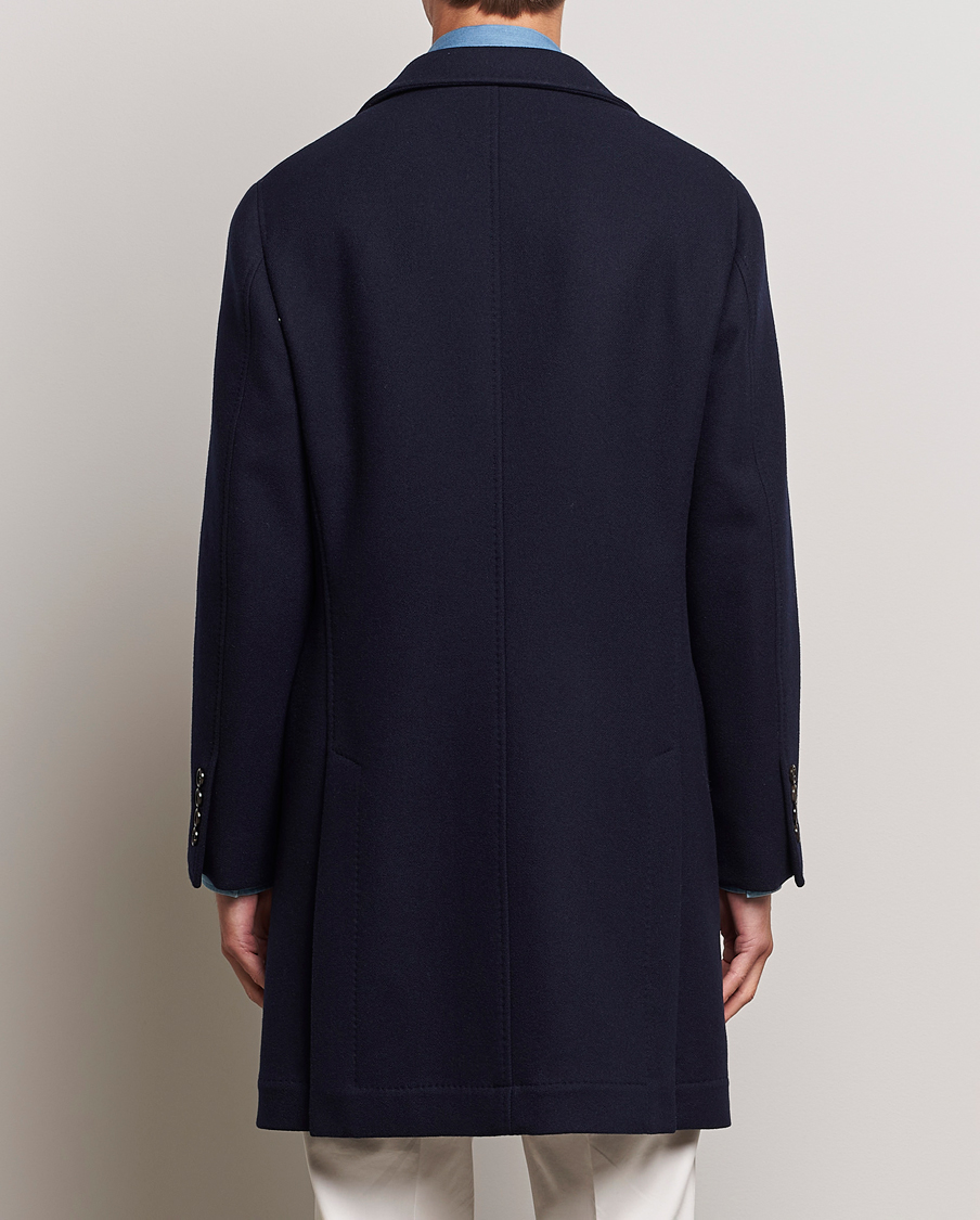 Mies | Takit | Brunello Cucinelli | Wool/Cashmere Single Breasted Coat Navy