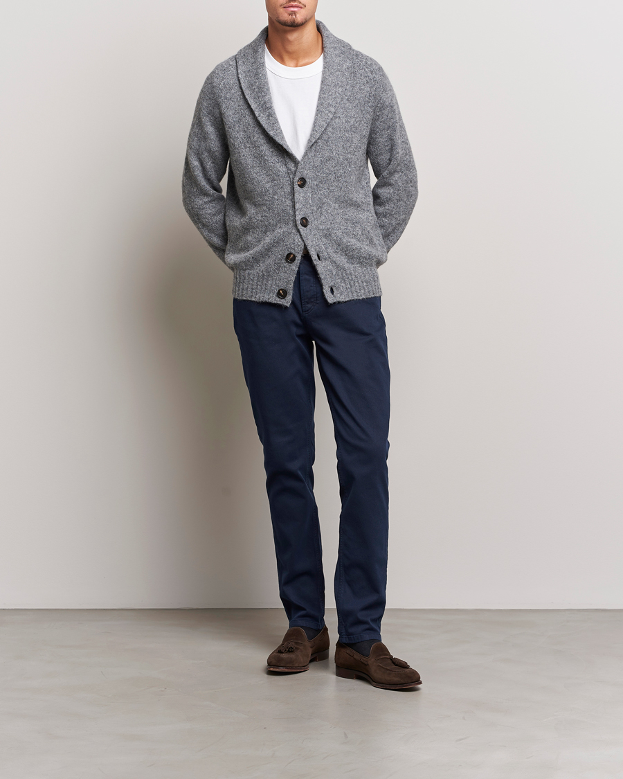 Mies | Housut | Brunello Cucinelli | Slim Fit Bull Denim Pants Navy