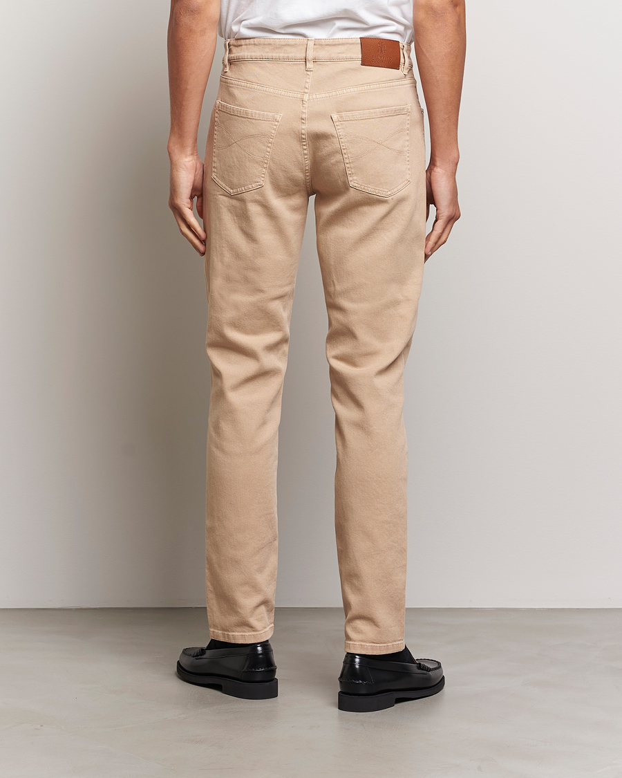 Mies | Housut | Brunello Cucinelli | Traditional Fit 5-Pocket Pants Beige
