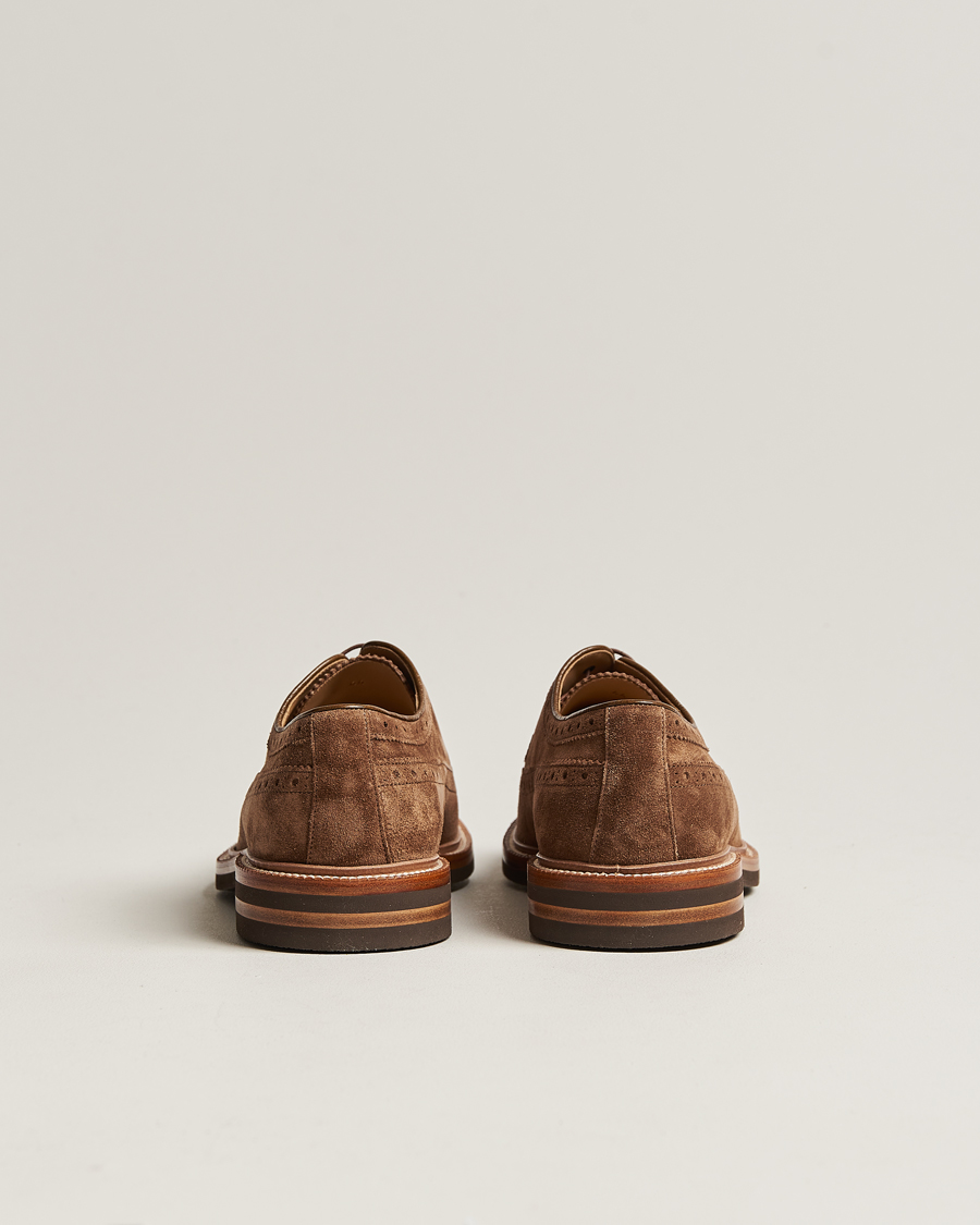 Mies | Brunello Cucinelli Plain Toe Derby Brown Suede | Brunello Cucinelli | Plain Toe Derby Brown Suede