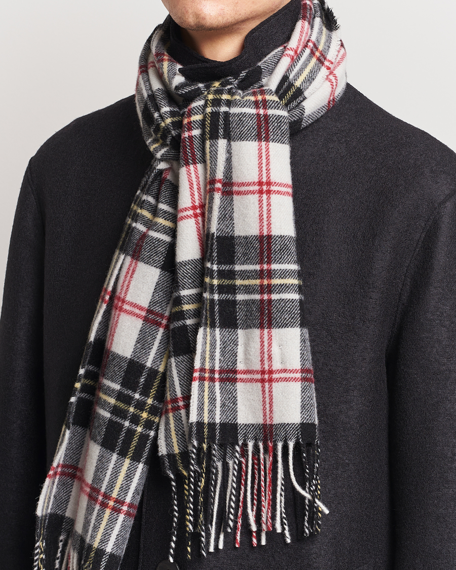 Mies | Morris Arthur Check Scarf Off White | Morris | Arthur Check Scarf Off White