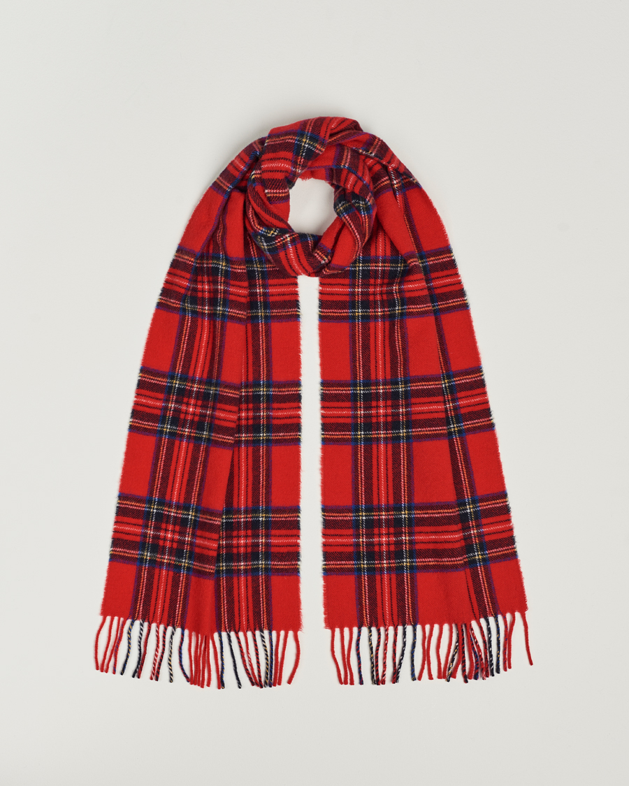 Mies | Morris Arthur Check Scarf  Red | Morris | Arthur Check Scarf  Red