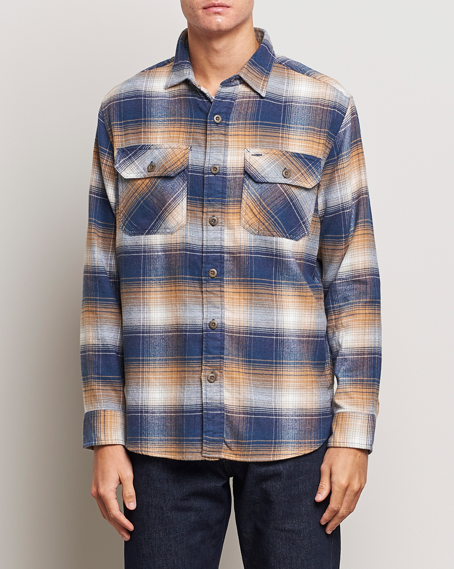 Mies | Kauluspaidat | Pendleton | Burnside Flannel Shirt Navy/Tan