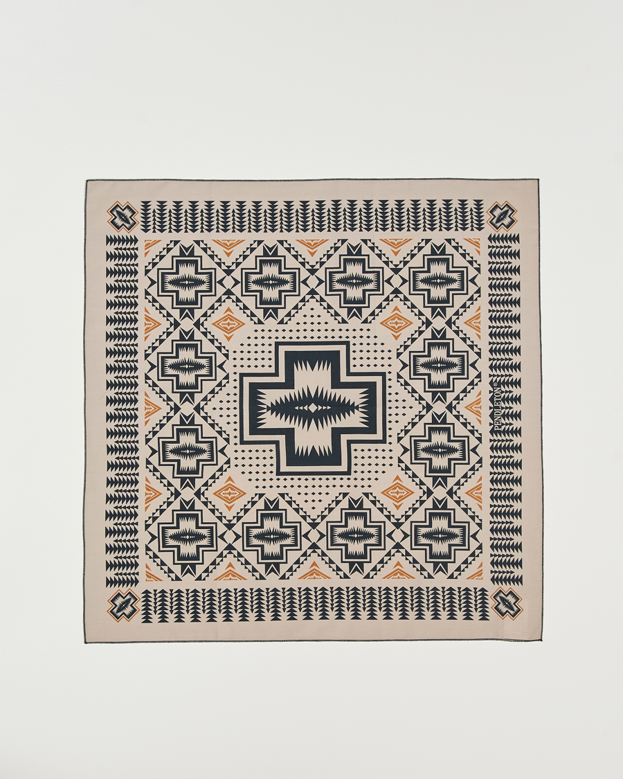 Mies | Pendleton Cotton Bandana Harding Taupe | Pendleton | Cotton Bandana Harding Taupe