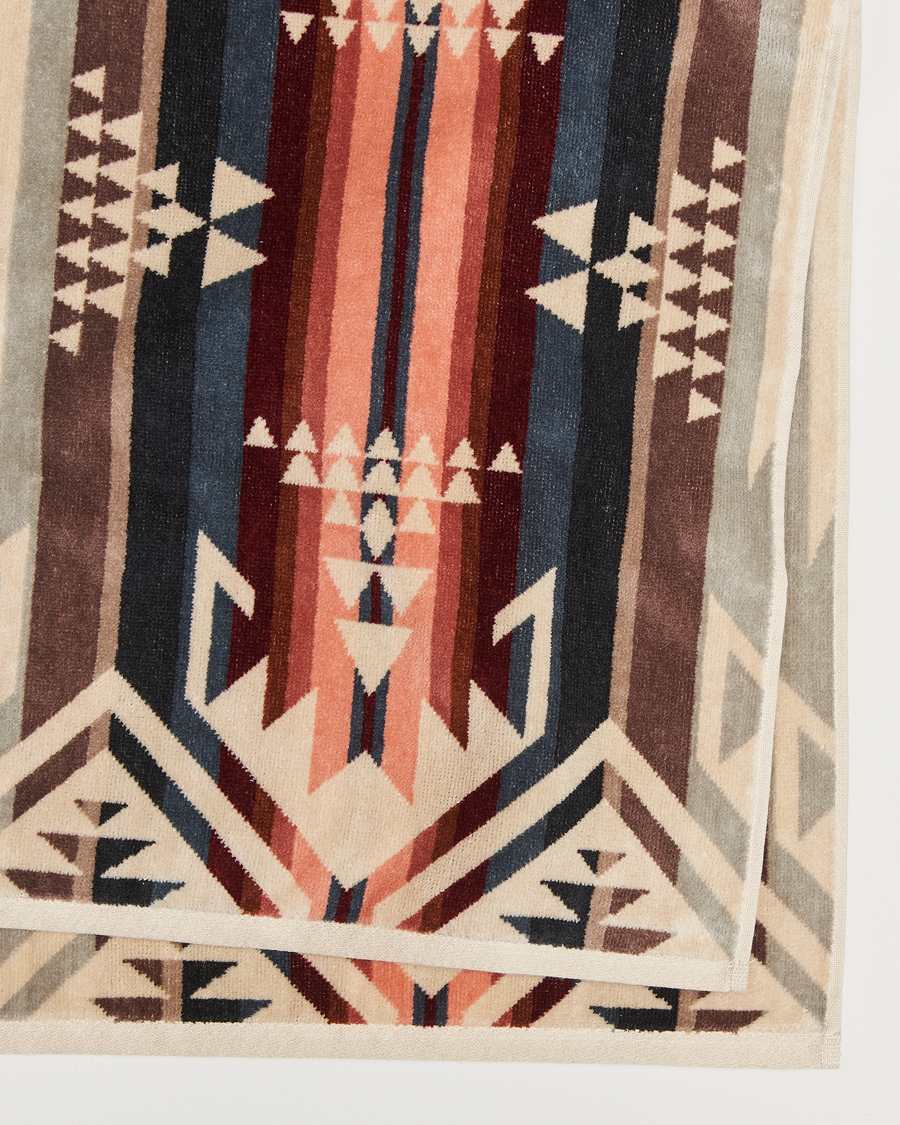 Mies | Pendleton Oversized Jacquard Spa Towel White Sands | Pendleton | Oversized Jacquard Spa Towel White Sands