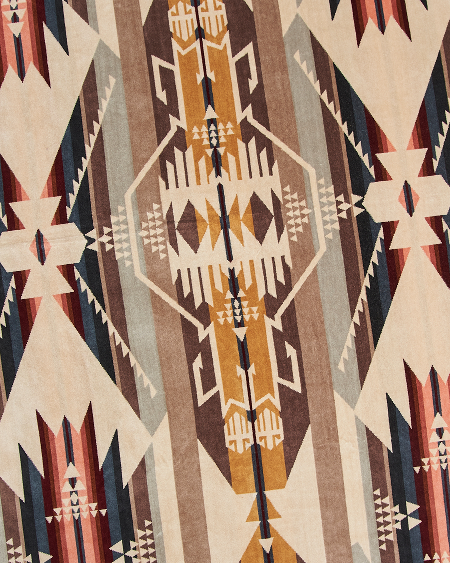 Mies | Pendleton Oversized Jacquard Spa Towel White Sands | Pendleton | Oversized Jacquard Spa Towel White Sands