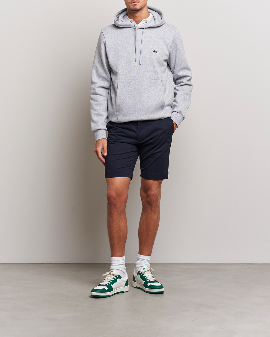 Mies | Puserot | Lacoste | Hoodie Silver Chine