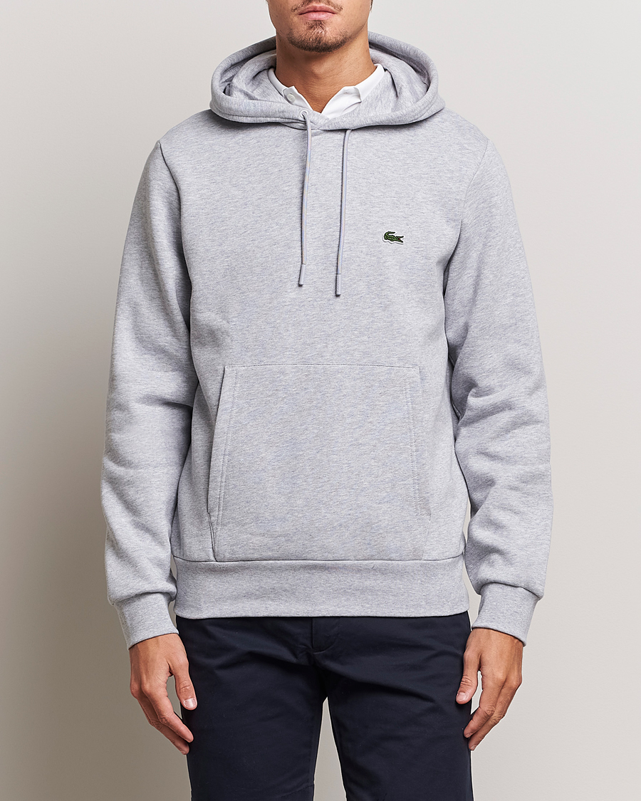 Mies | Puserot | Lacoste | Hoodie Silver Chine