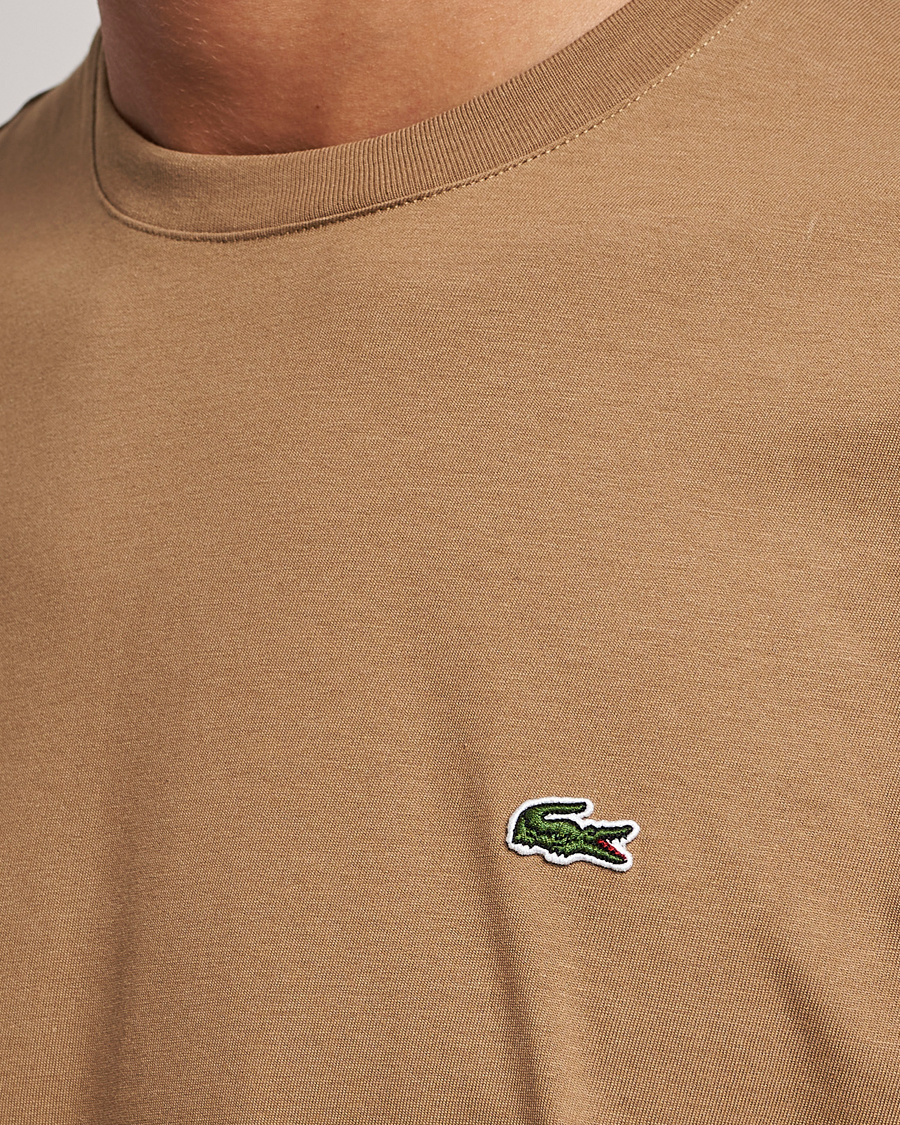 Mies | T-paidat | Lacoste | Crew Neck T-Shirt Cookie