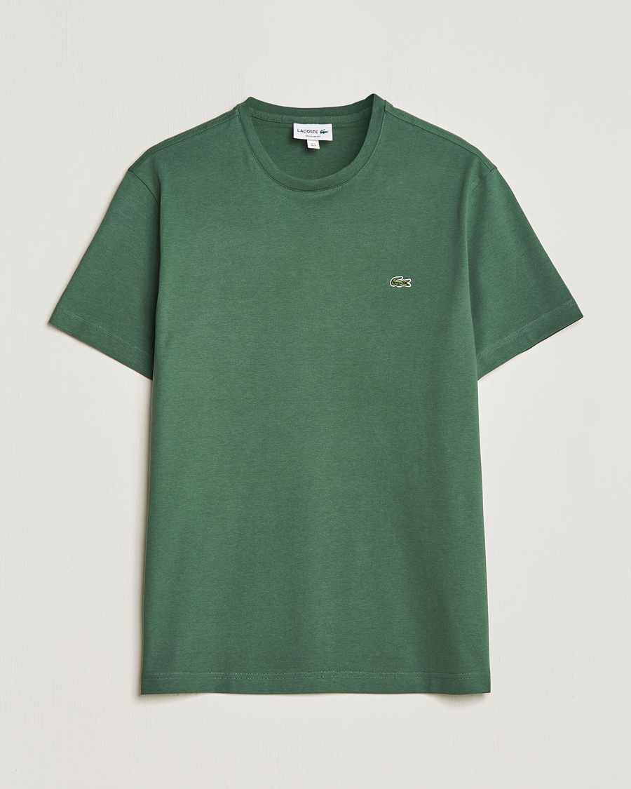 Mies | T-paidat | Lacoste | Crew Neck T-Shirt Sequoia