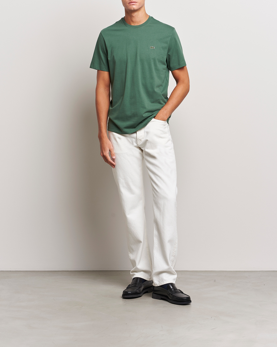 Mies | T-paidat | Lacoste | Crew Neck T-Shirt Sequoia