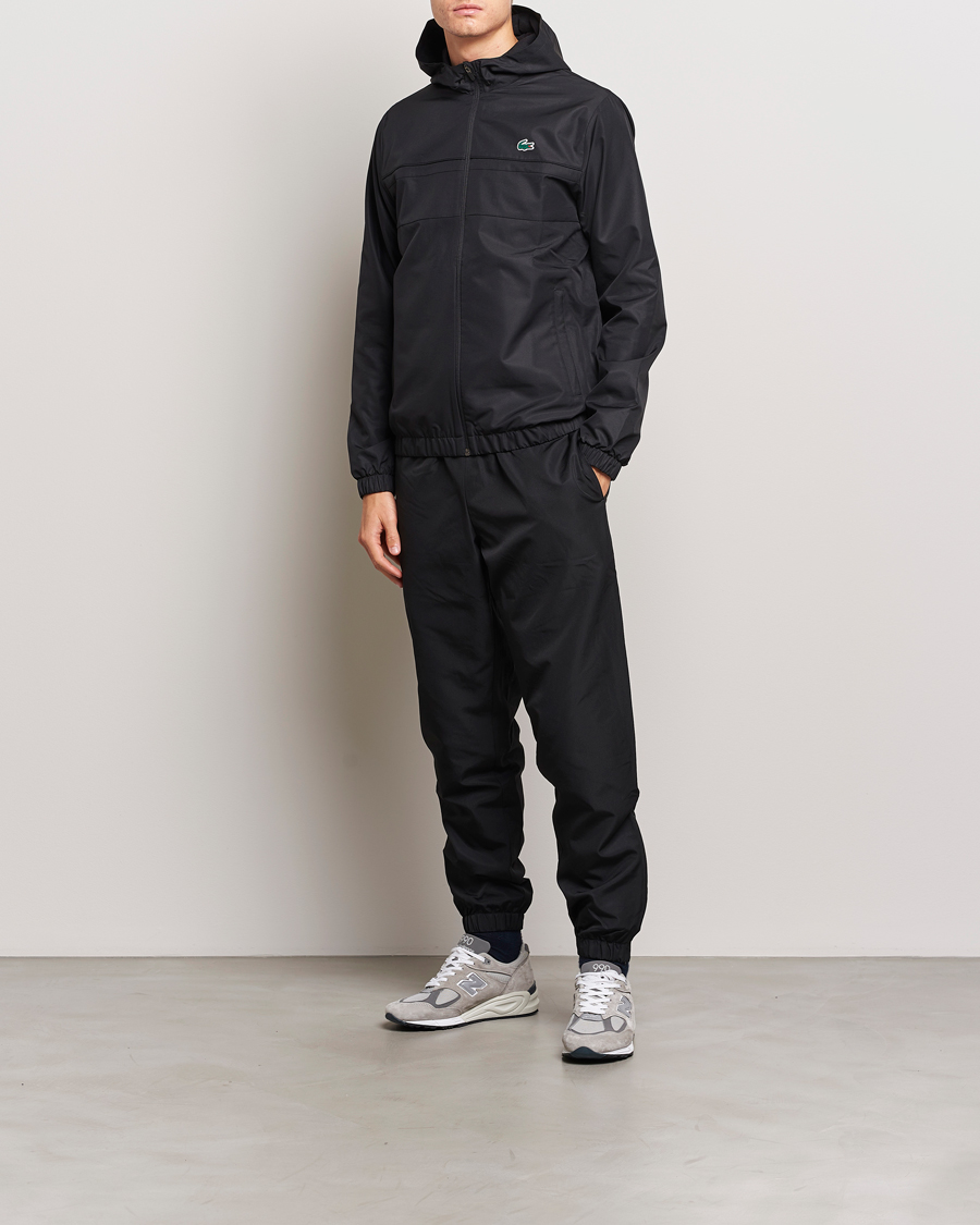 Mies | Puserot | Lacoste Sport | Performance Full Zip Hoodie Black