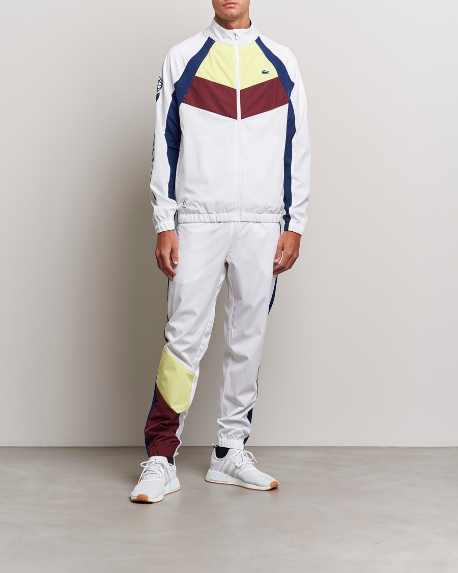 Mies | Housut | Lacoste Sport | Retro Tennis Tracksuit Set White Multi