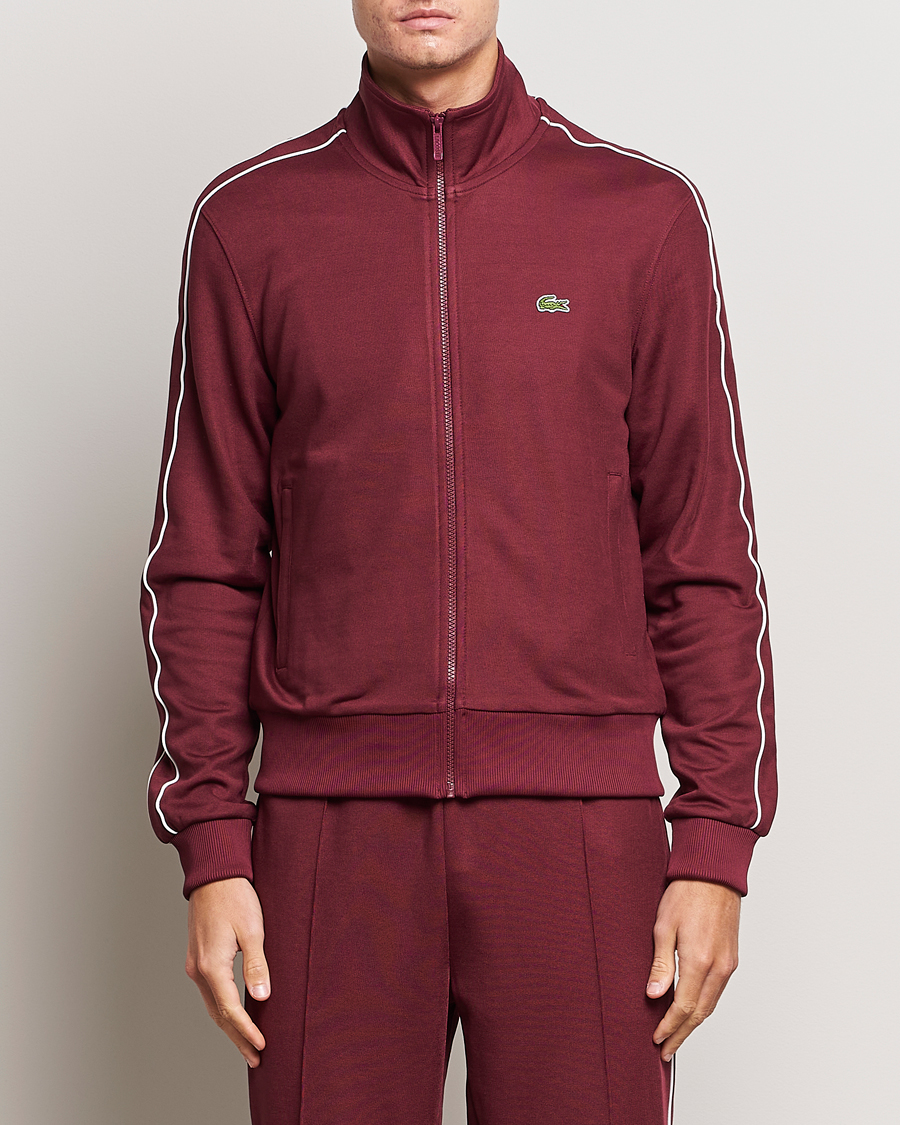 Mies | Lacoste | Lacoste | Full Zip Track Jacket Dark Red