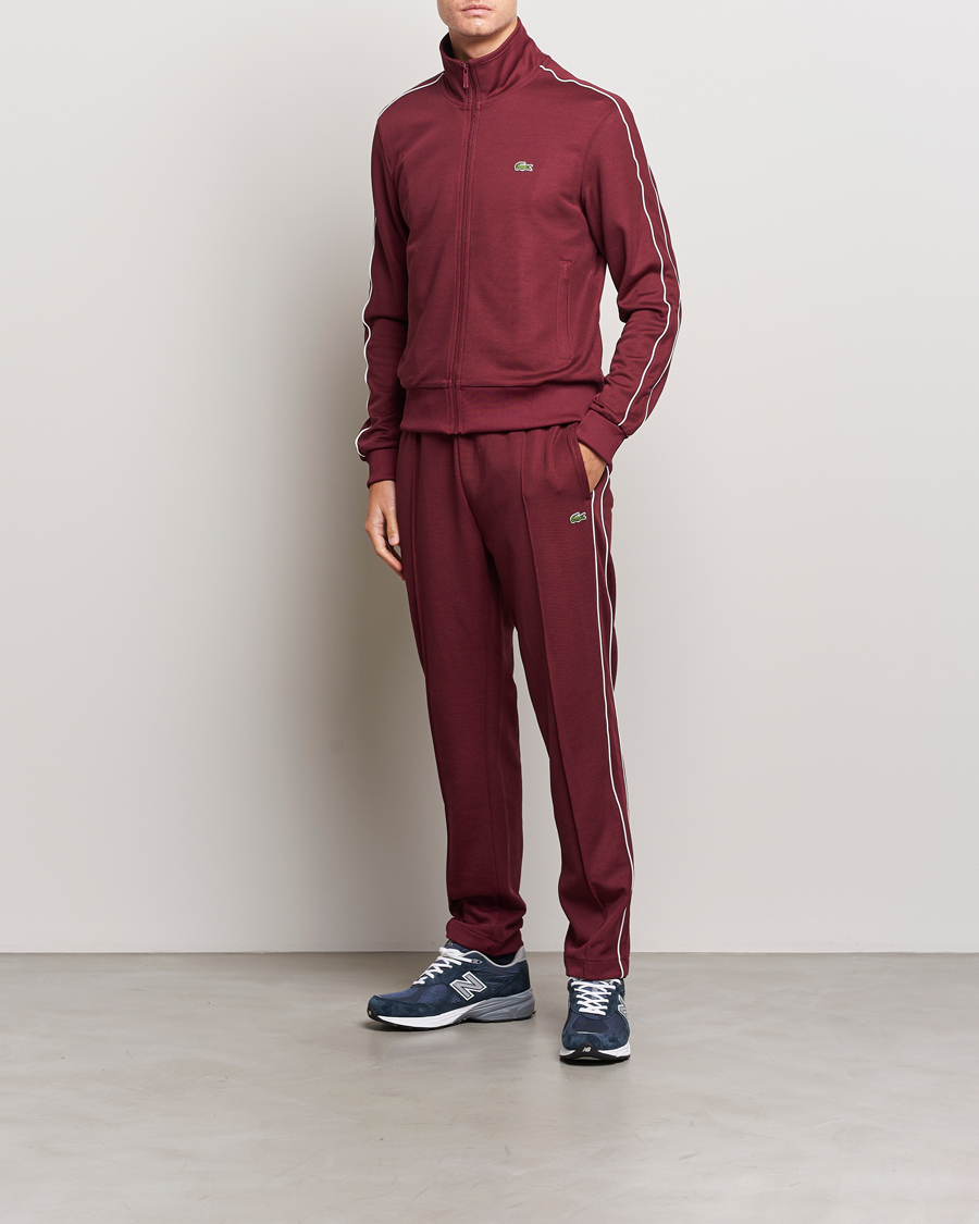 Mies | Housut | Lacoste | Trackpants Dark Red