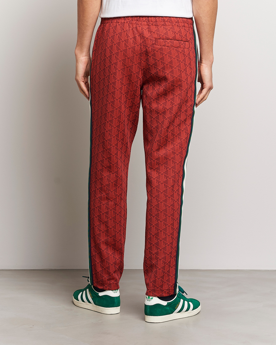 Mies | Housut | Lacoste | Monogram Trackpants Pinot/Red