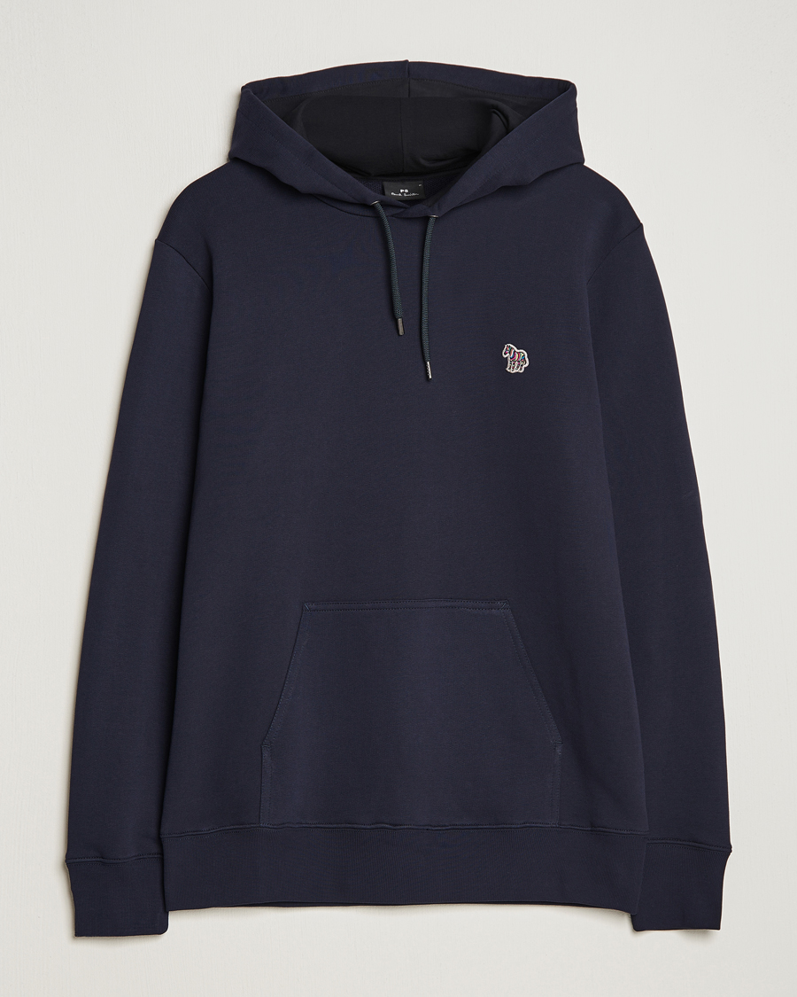 Mies | Puserot | PS Paul Smith | Zebra Organic Cotton Hoodie Navy