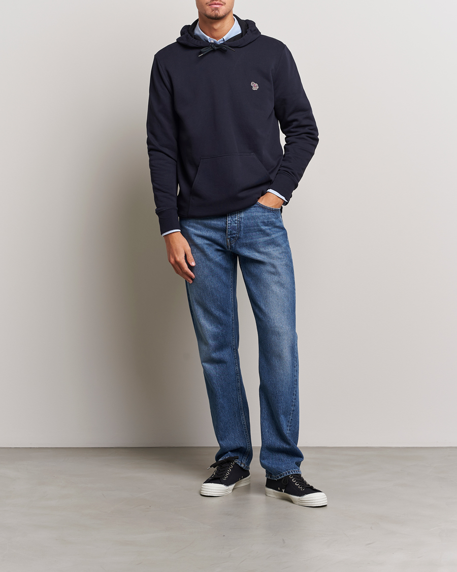 Mies | Puserot | PS Paul Smith | Zebra Organic Cotton Hoodie Navy