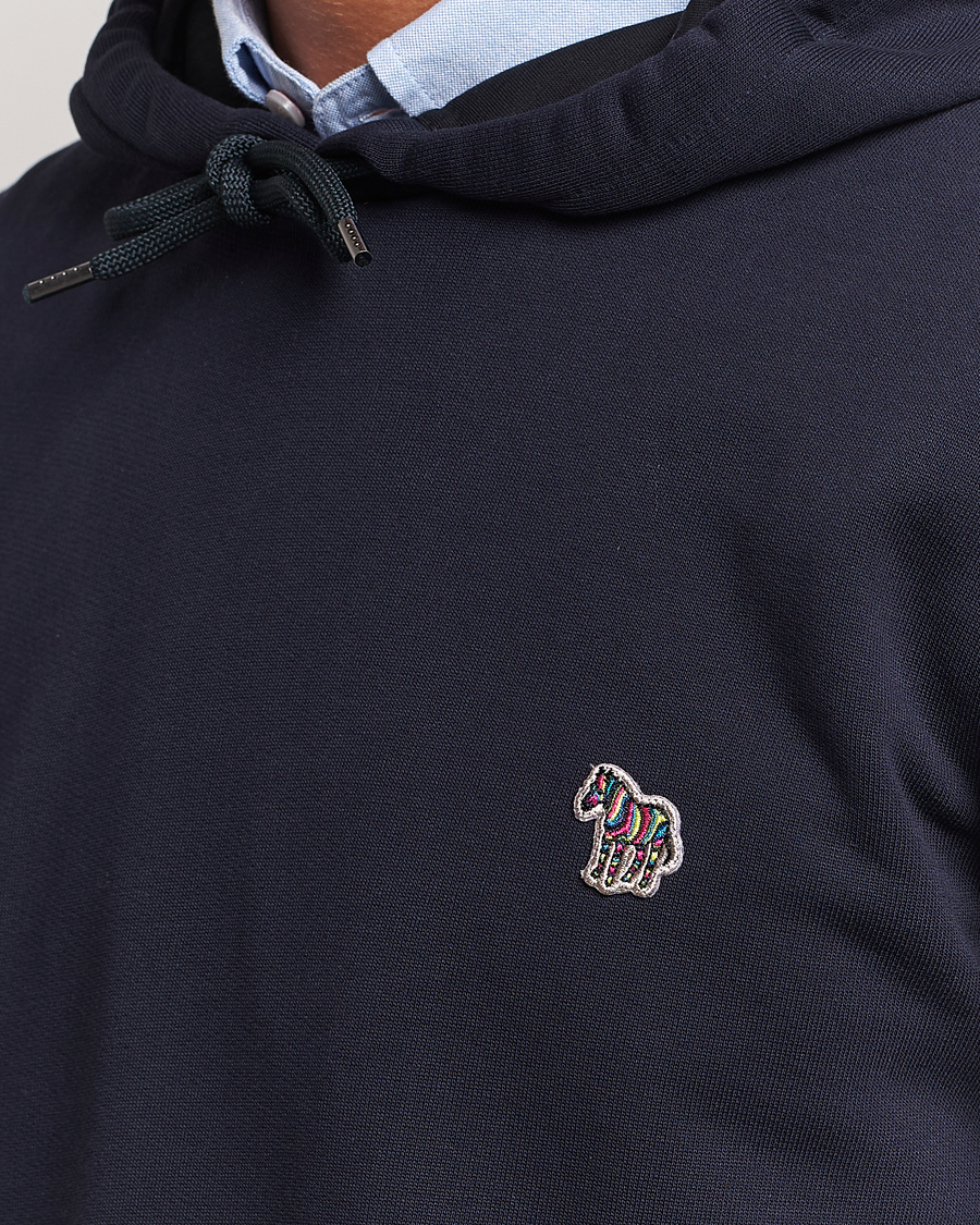 Mies | Puserot | PS Paul Smith | Zebra Organic Cotton Hoodie Navy