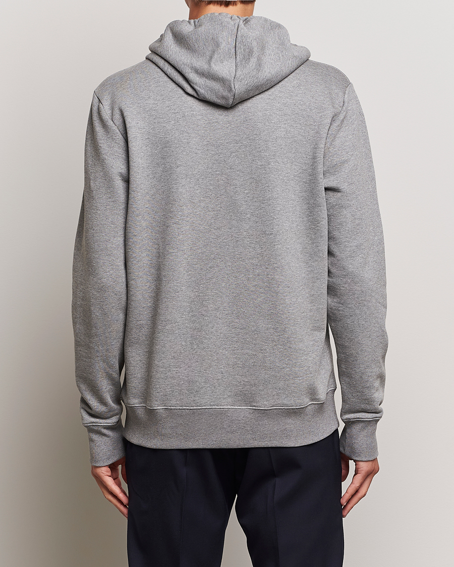 Mies | Puserot | PS Paul Smith | Zebra Organic Cotton Hoodie Grey Melange