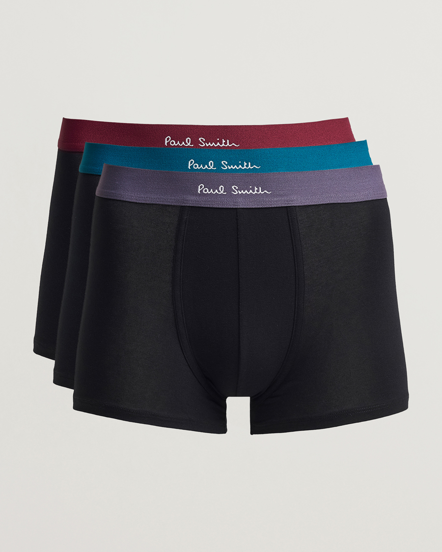 Mies | Alusvaatteet | Paul Smith | 3-Pack Trunk Black