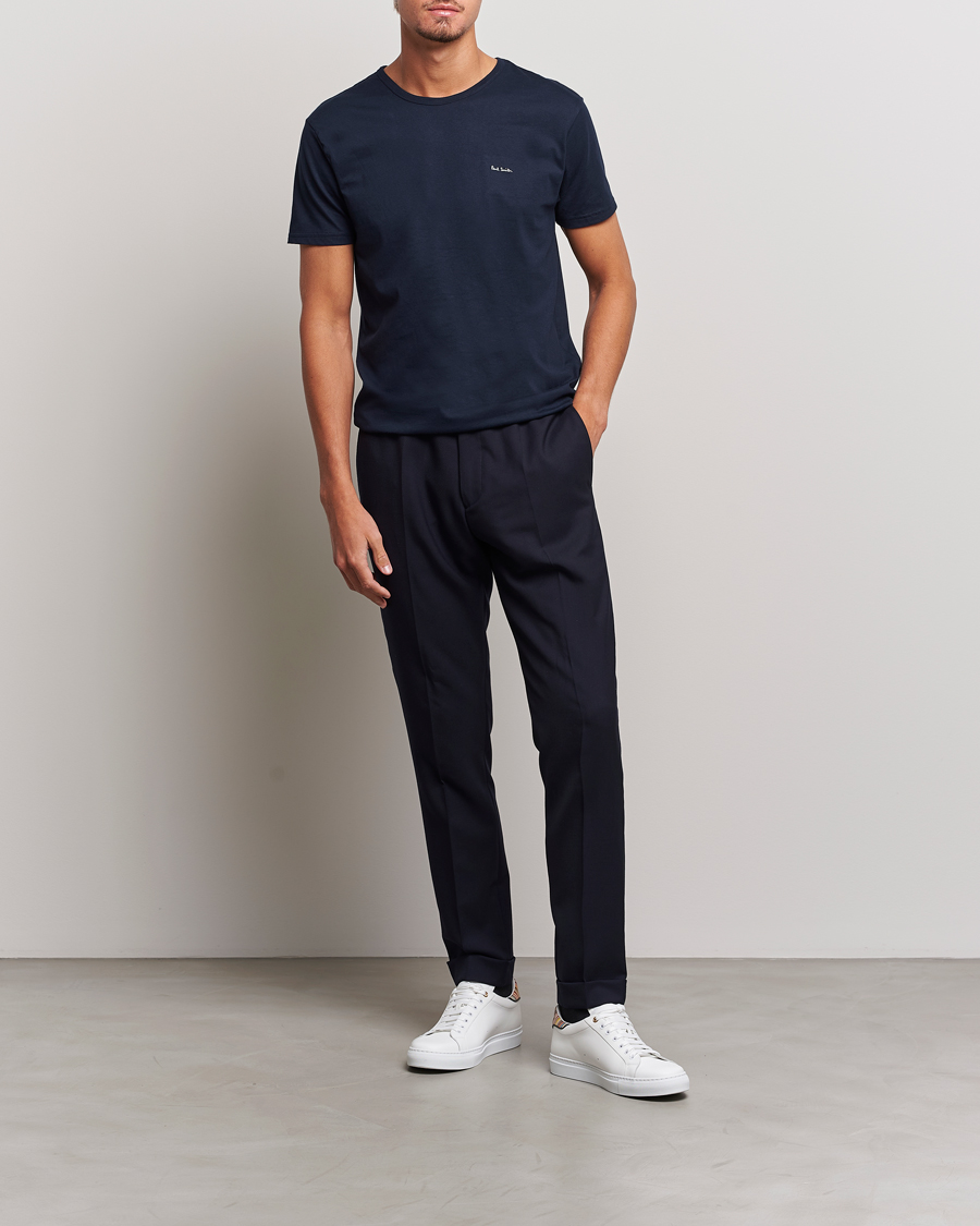 Mies | T-paidat | Paul Smith | 3-Pack Crew Neck T-Shirt Black/Navy/White