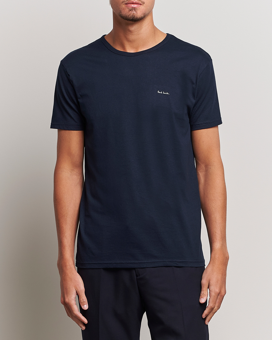 Mies | T-paidat | Paul Smith | 3-Pack Crew Neck T-Shirt Black/Navy/White