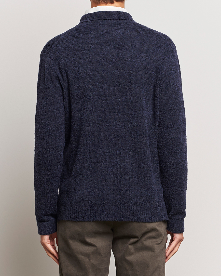 Mies | Puserot | Zanone | Boucle Wool Chore Jacket Navy