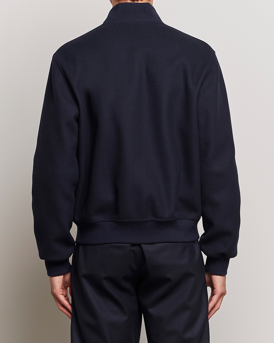 Mies | Takit | Giorgio Armani | Wool/Cashmere Bomber Jacket Navy