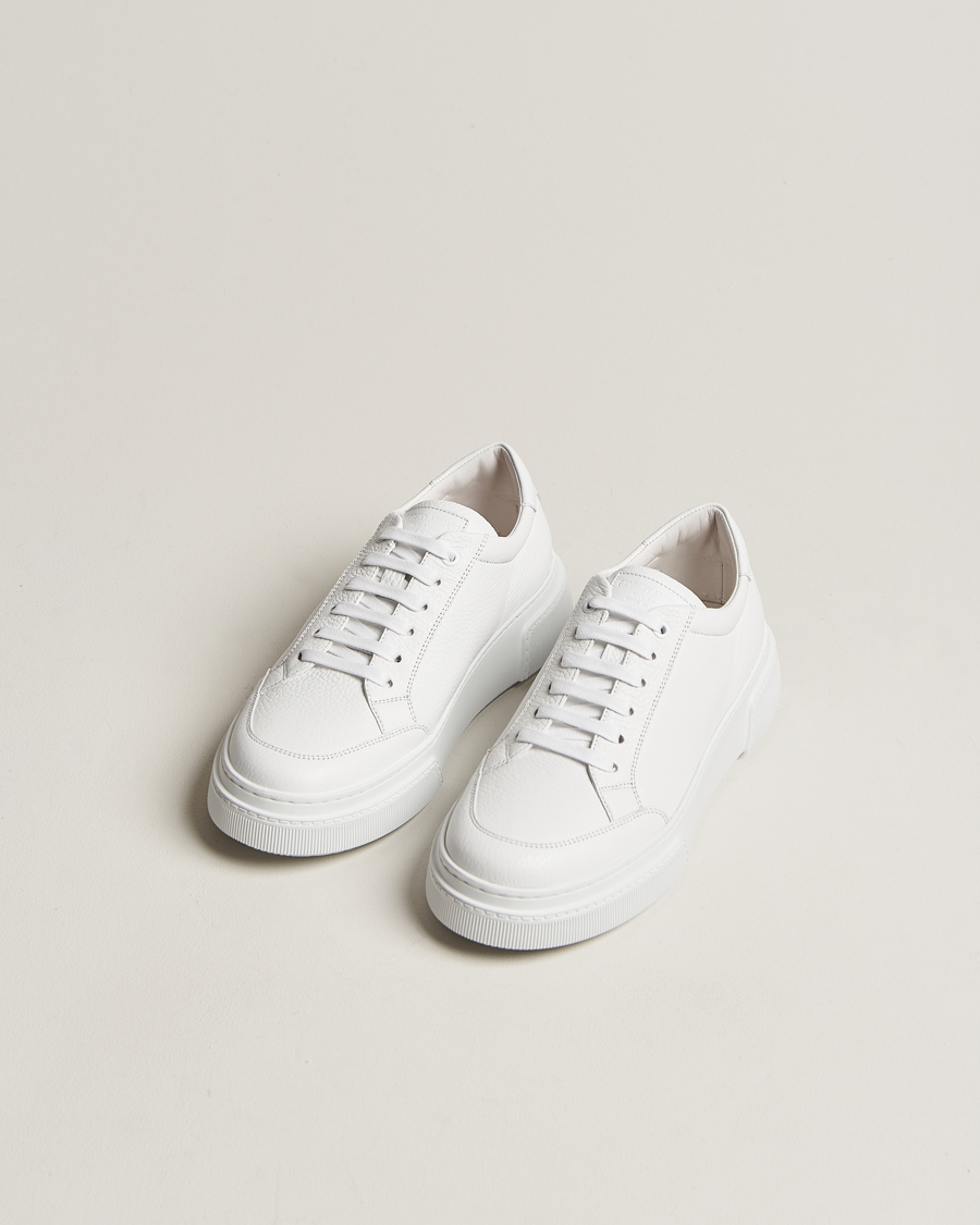 Mies | Giorgio Armani Deerskin Sneakers White | Giorgio Armani | Deerskin Sneakers White
