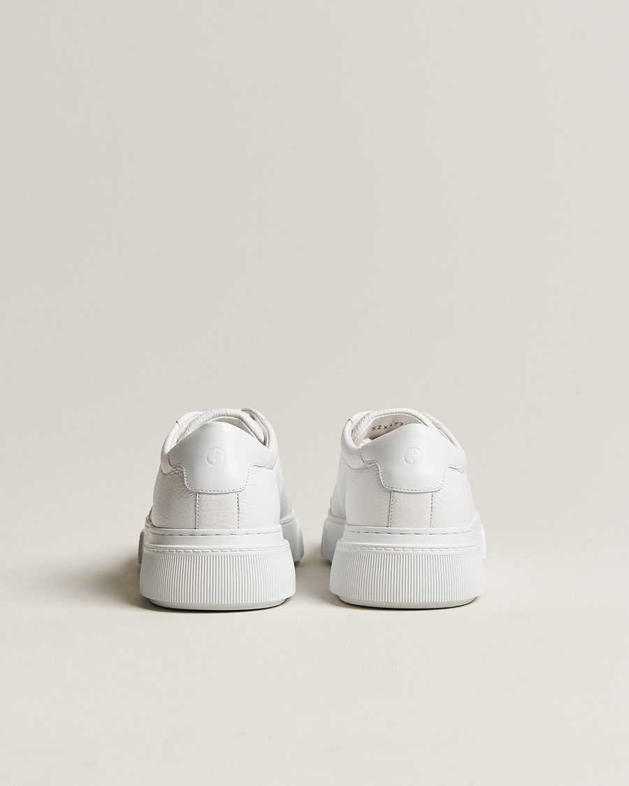 Mies | Giorgio Armani Deerskin Sneakers White | Giorgio Armani | Deerskin Sneakers White