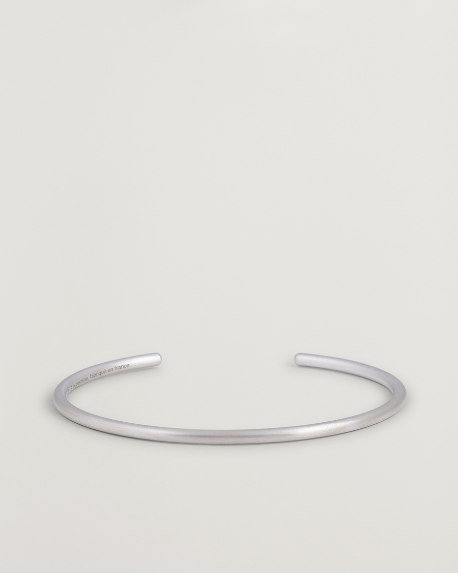Mies | Korut | LE GRAMME | Bangle Bracelet Brushed Sterling Silver 7g