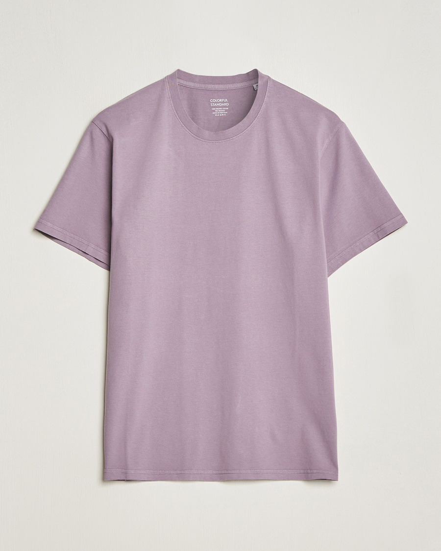 Mies | T-paidat | Colorful Standard | Classic Organic T-Shirt Purple Haze
