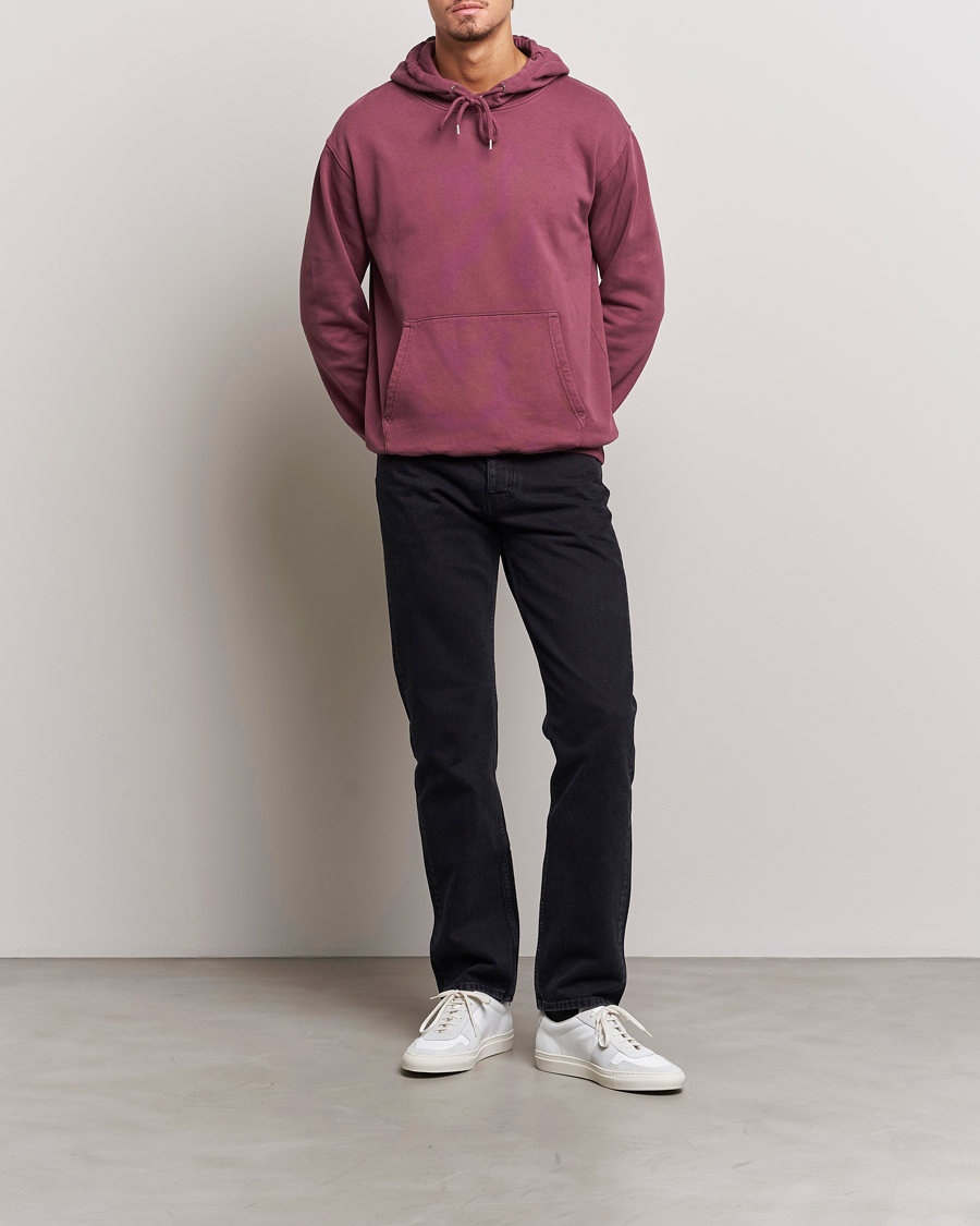 Mies | Puserot | Colorful Standard | Classic Organic Hood Dusty Plum