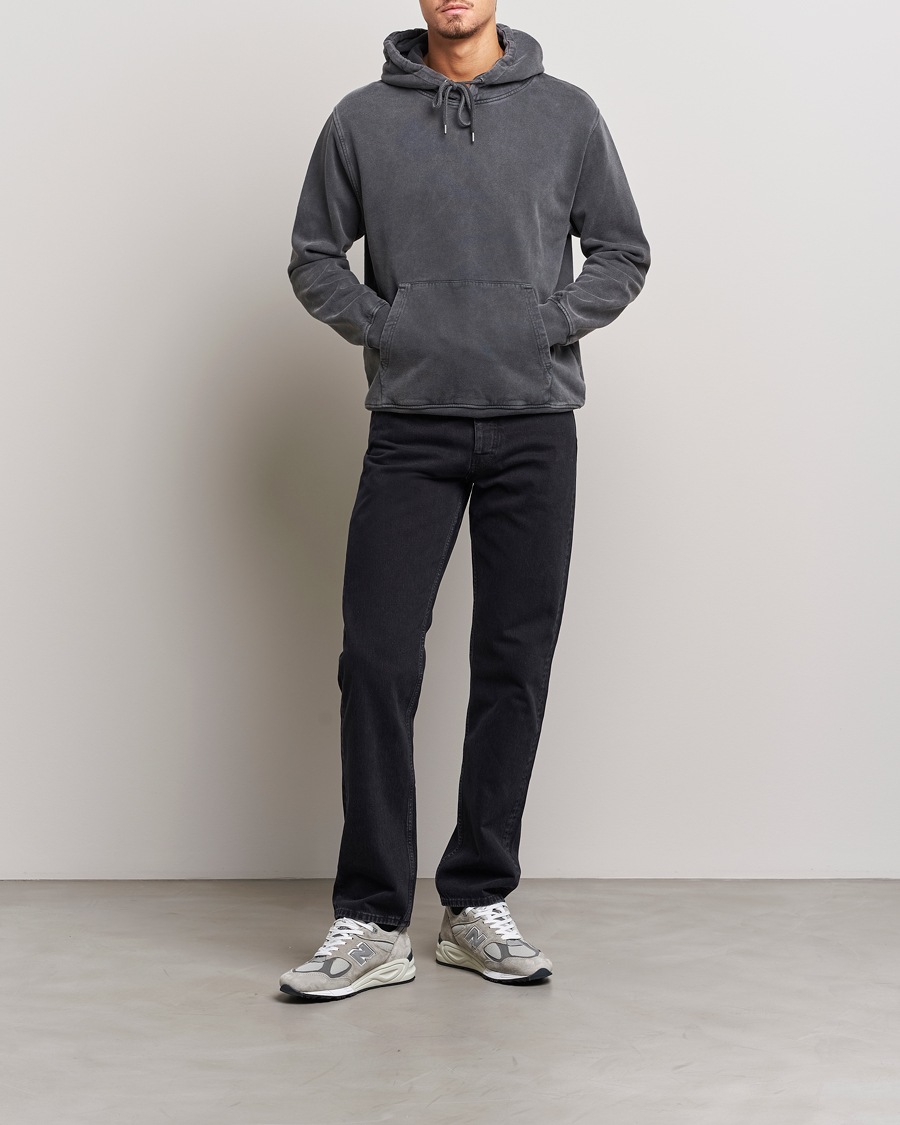Mies | Puserot | Colorful Standard | Classic Organic Hood Faded Black