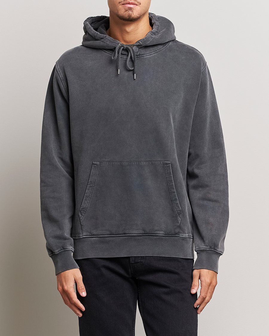 Mies | Puserot | Colorful Standard | Classic Organic Hood Faded Black