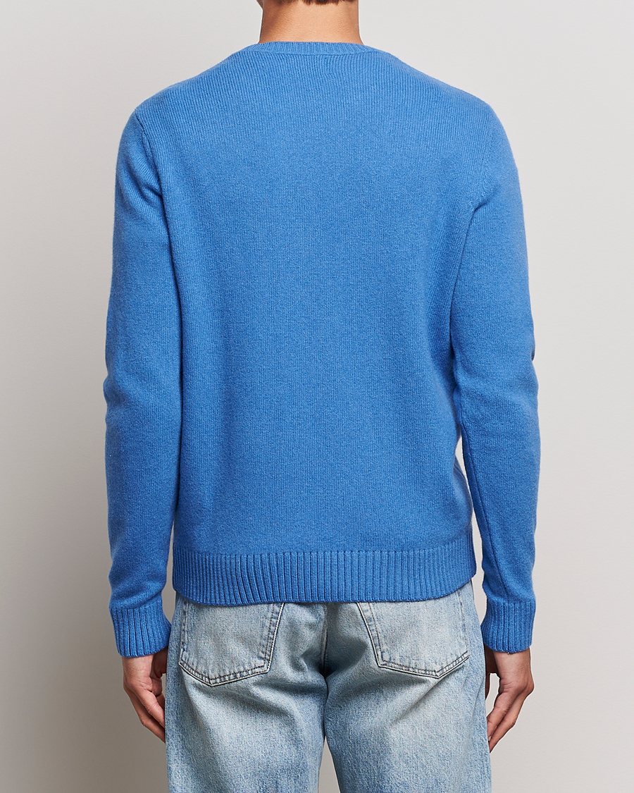 Mies | Puserot | Colorful Standard | Classic Merino Wool Crew Neck Pacific Blue