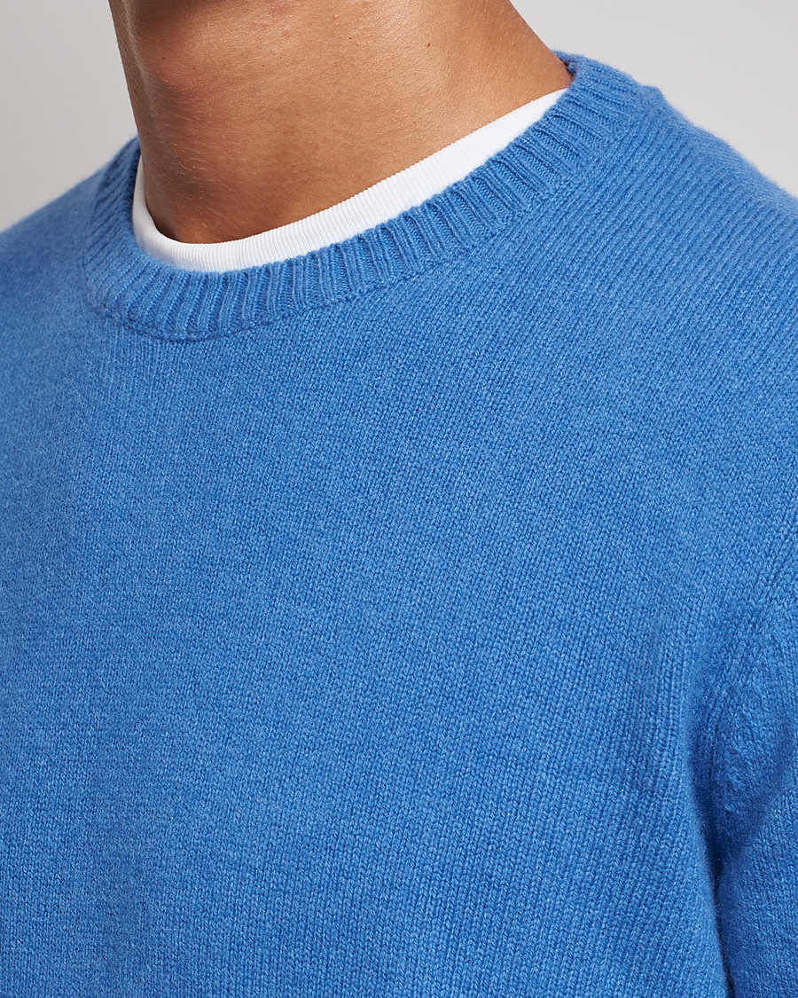 Mies | Puserot | Colorful Standard | Classic Merino Wool Crew Neck Pacific Blue