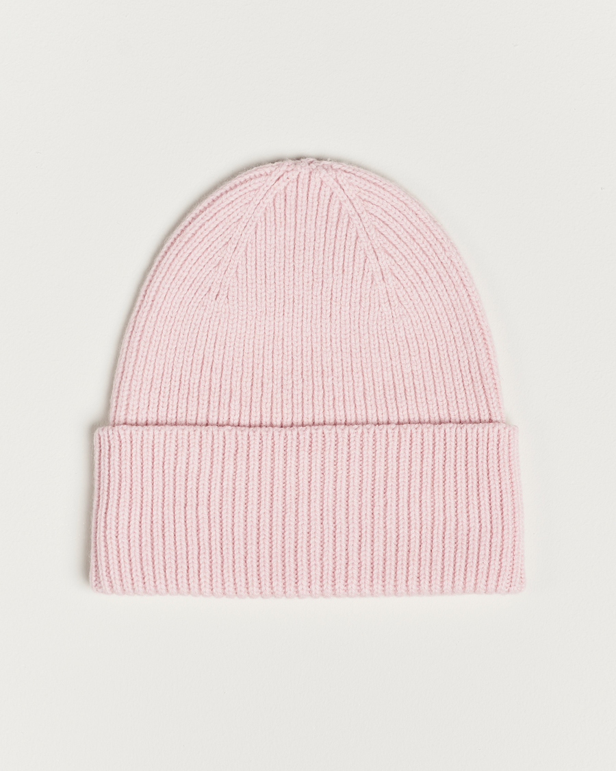 Mies | Pipot | Colorful Standard | Merino Wool Beanie Faded Pink