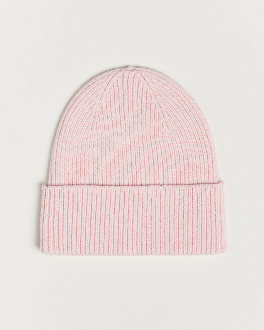 Mies | Pipot | Colorful Standard | Merino Wool Beanie Faded Pink