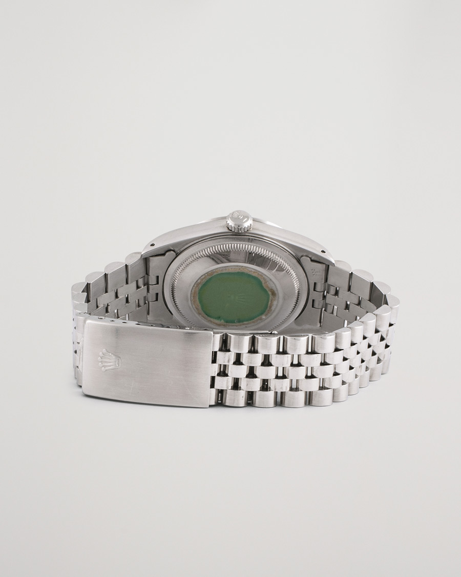 Mies | Rolex Pre-Owned Datejust 16200 Oystert Perpetual Steel White Steel White | Rolex Pre-Owned | Datejust 16200 Oystert Perpetual Steel White Steel White