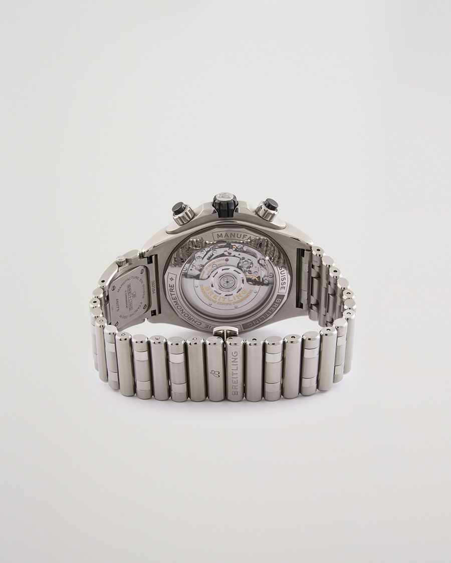 Käytetty |  | Breitling Pre-Owned | Super Chronomat B01 44 Steel Black