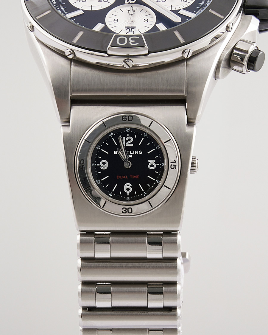 Mies | Breitling Pre-Owned Super Chronomat B01 44 Steel Black | Breitling Pre-Owned | Super Chronomat B01 44 Steel Black