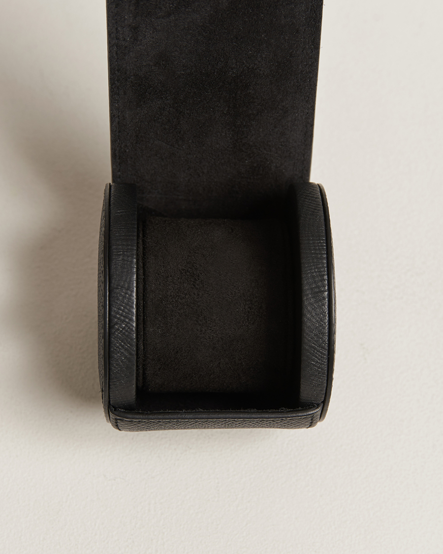 Mies | Kello- ja korurasiat | Smythson | Panama Single Watch Roll Black