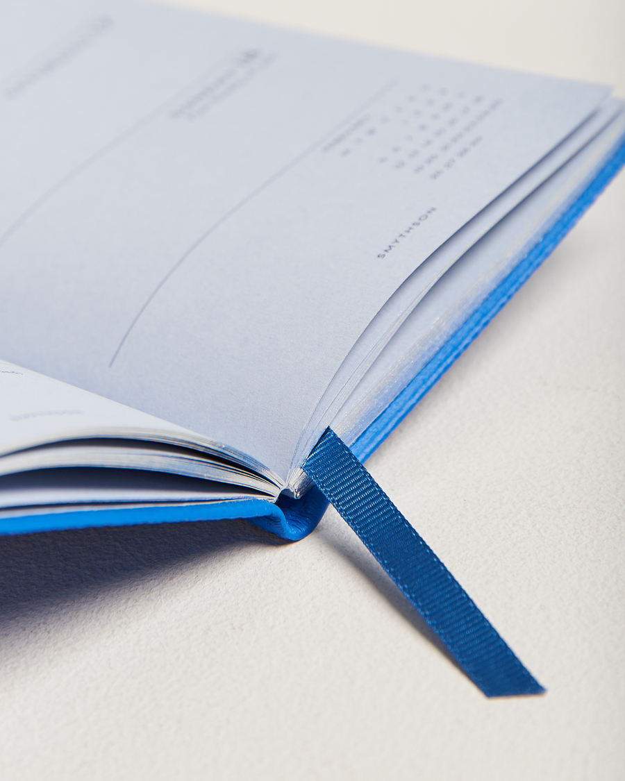 Mies | Smythson Panama Crossgrain Diary 2024 Lapis | Smythson | Panama Crossgrain Diary 2024 Lapis